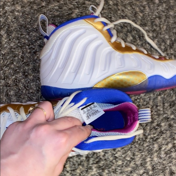 Gold blue and fuchsia Nike authentic - Picture 12 of 12